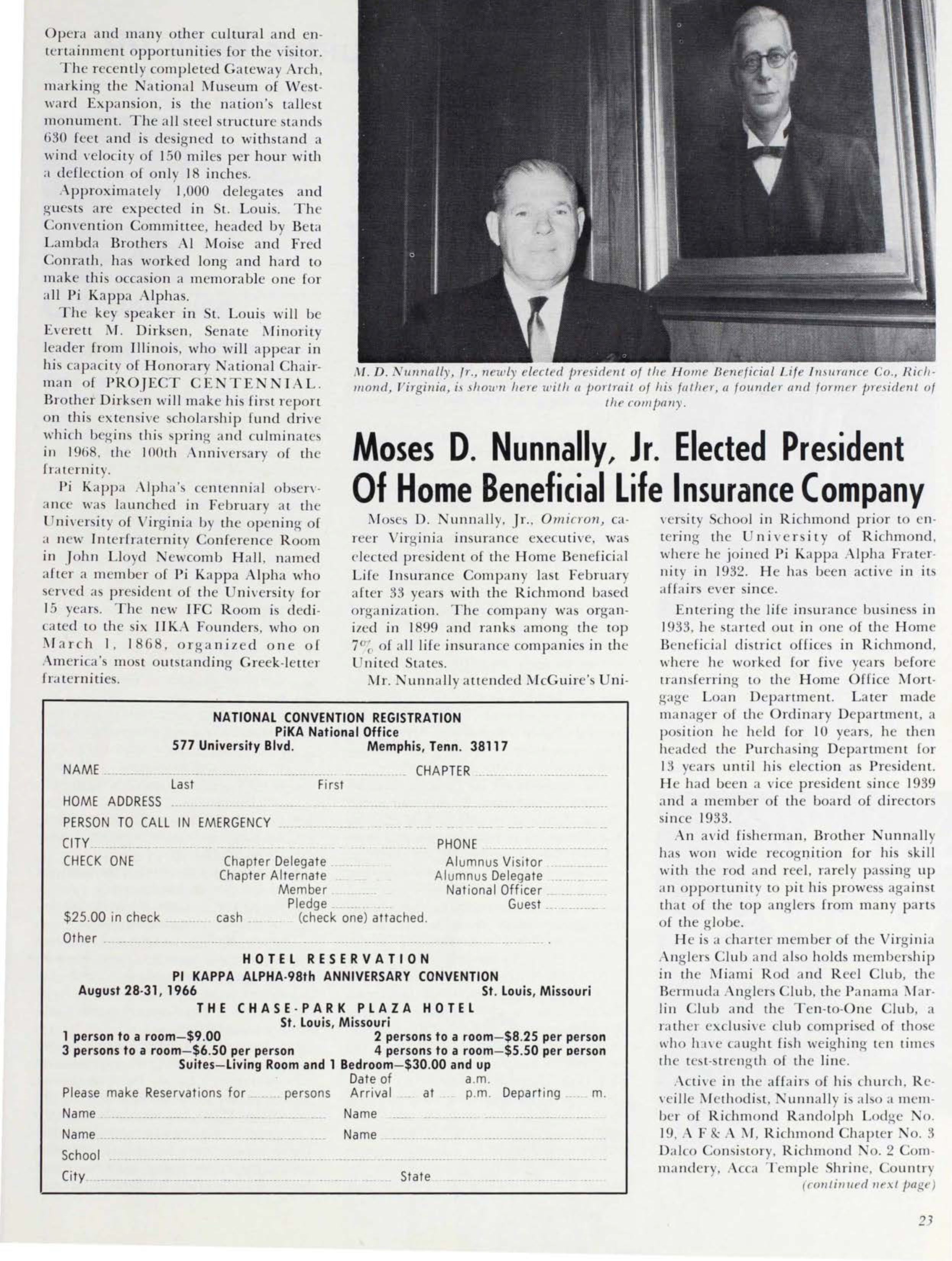 National Convention Registration Form